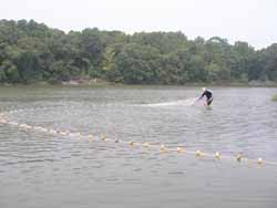 net with floats
